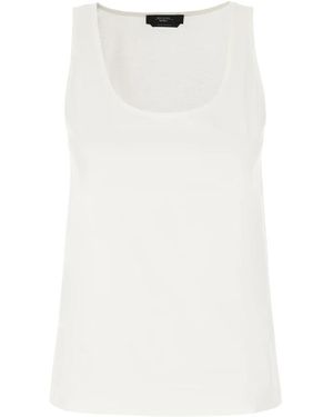 Weekend by Maxmara Tops ,Wit ,Katoen Cotton Top