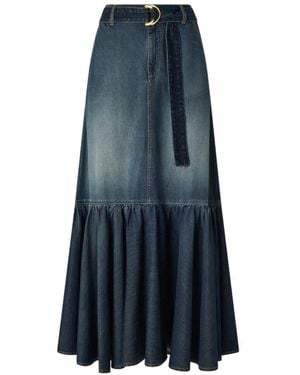 Pinko Denim Skirts - Blue