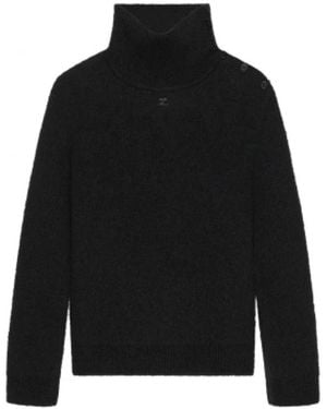 Courreges Turtlenecks - Noir