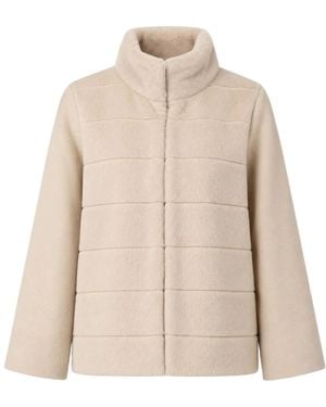 Marella Faux Fur & Shearling Jackets - Neutro