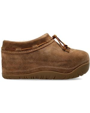 UGG Schoenen ,Bruin ,Leer Bucked Clog