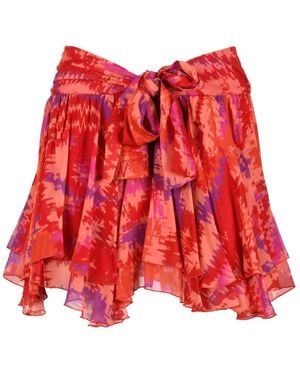 Dondup Short Skirts - Red