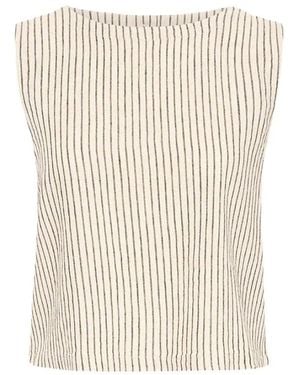 B.Young Falakka Oneck Top - Naturel