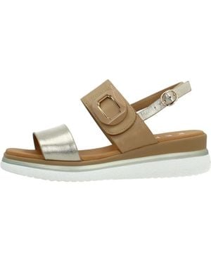 Repo Flat Sandals - Metálico