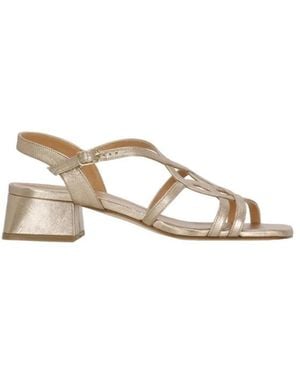 Julie Dee High Heel Sandalen - Natur