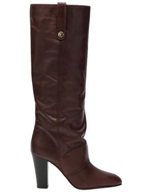 Chloé Anouk Stiefel Mit Absatz - Braun