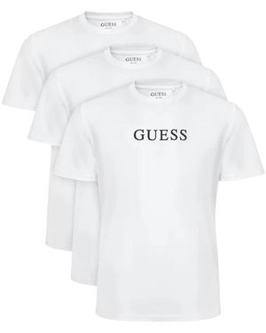 Guess Tops ,Wit ,Katoen G011 T-Shirt