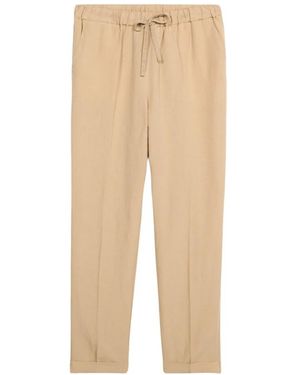 Oltre Straight Trousers - Neutro