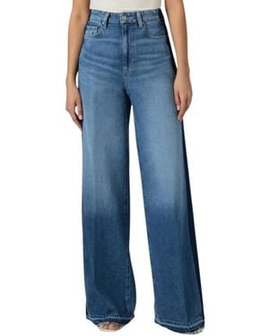 PAIGE Wide Jeans - Blauw