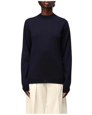 Maison Margiela Round-Neck Knitwear - Blauw