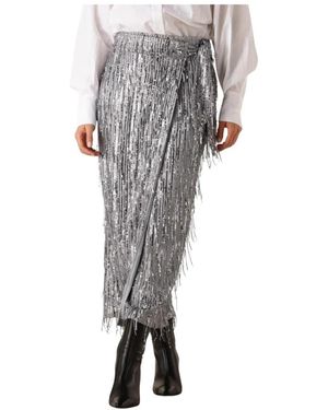 Ibana Midi Skirts - Grijs