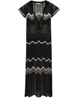 Akep Maxi Dresses - Black