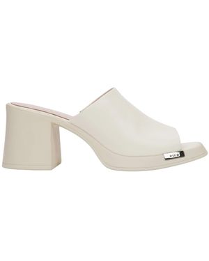 ESTRO Heeled Mules - Bianco