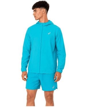 Asics Running Jackets - Blu