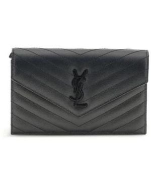 Saint Laurent Wallets & Cardholders - Negro