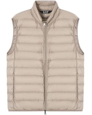 EA7 Core Identity Packable Gilet - Natur