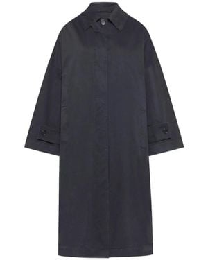 Momoní Single-Breasted Coats - Blu