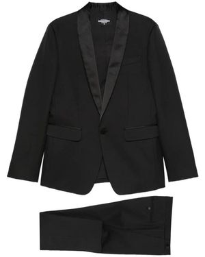 DSquared² Single-Breasted Kostuum - Zwart