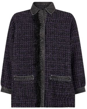 DIESEL Light Jackets - Bleu