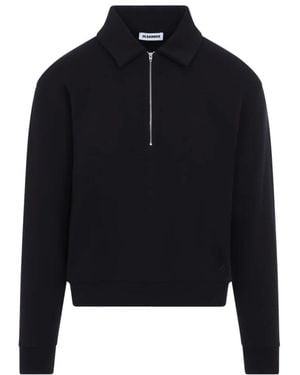 Jil Sander Round-Neck Knitwear - Noir