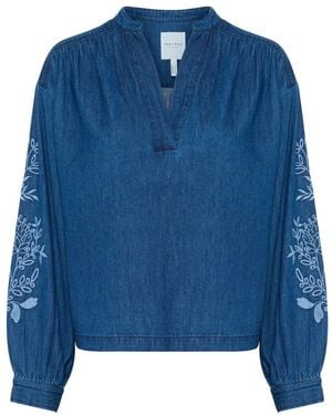 Part Two Blouses - Azul
