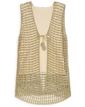 Maliparmi Vests - Natural