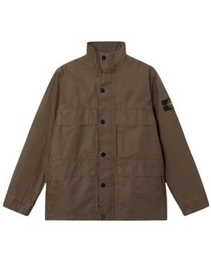 Stone Island Light Jackets - Brown