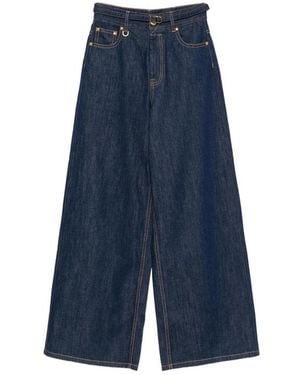Zimmermann Jeans ,Blauw ,Katoen Relaxed Flare Jean