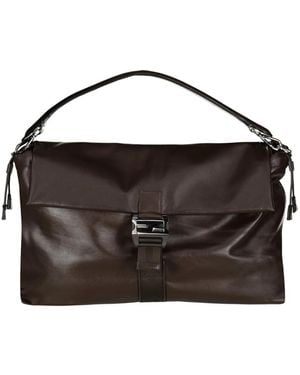 Fendi Flux Maxi Messenger - Zwart