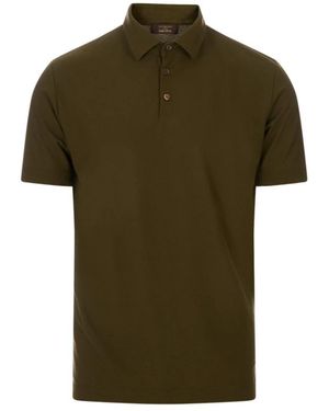 Zanone Polo Shirts - Green