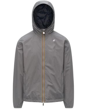 K-Way Jassen ,Grijs ,Nylon Jake Plus. 2 Double Jacket