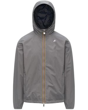 K-Way Jassen ,Grijs ,Nylon Jake Plus. 2 Double Jacket