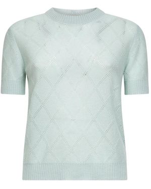 Blanca Vita Cashmere Knitwear - Azul
