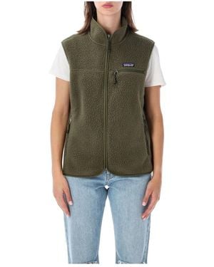 Patagonia Retro Pile Fleece Vest - Grün
