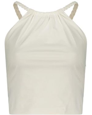 RED Valentino Sleeveless Tops - White