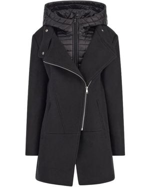 Guess Jassen ,Zwart ,Wol 2-In-1 Jas