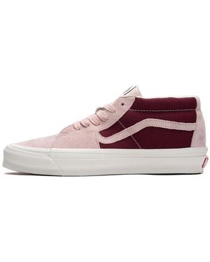 Vans Rose Smoke Mid-Top Sneakers - Paars