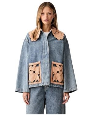 FARM Rio Denim Richelieu Barn Jacket - Blau