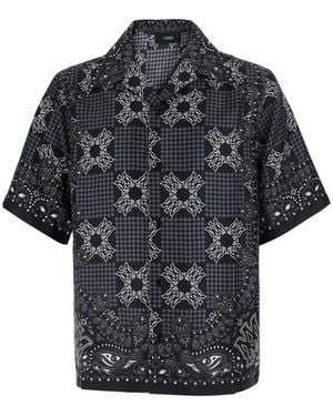 Amiri Short Sleeve Shirts - Negro