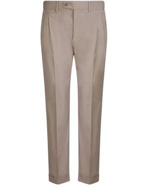 Dell'Oglio Slim-Fit Trousers - Grey