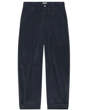 Closed Weite Cordhose - Blau