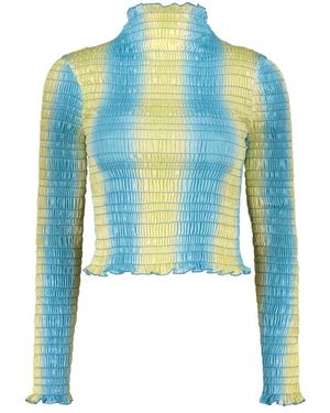 AMY CROOKES Long Sleeve Tops - Azul