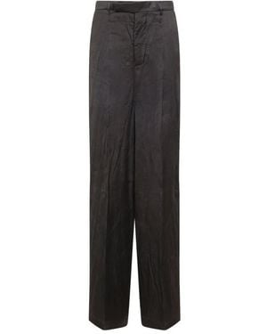 Rick Owens Wide Trousers - Grey