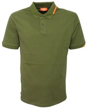 Suns Baumwoll-Poloshirt - Grün