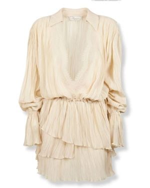 Blumarine Short Dresses - Natural