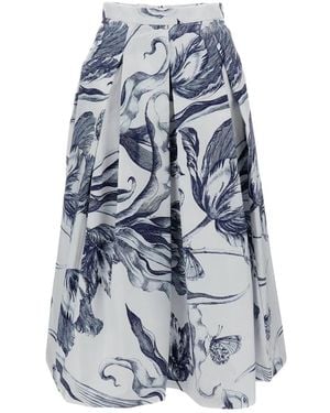Erdem Midi Skirts - Blue