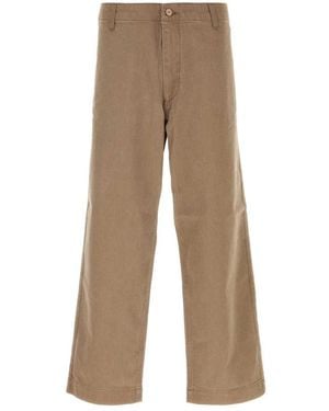 Emporio Armani Wide Trousers - Brown