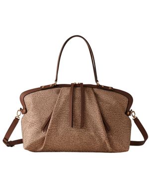 Borbonese Handbags - Brown