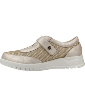 Pitillos Schoenen ,Geel ,Deportivo Con Rejilla - Naturel
