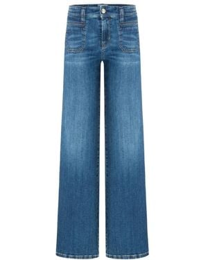 Cambio Wide Jeans - Azul